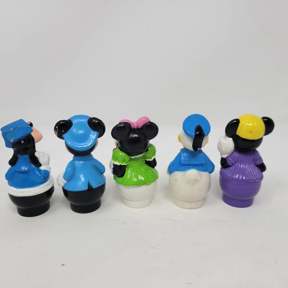 5 Vintage Disney Arco Play Mickey‎ Mouse, Donald, Goofy and Minnie Mouse